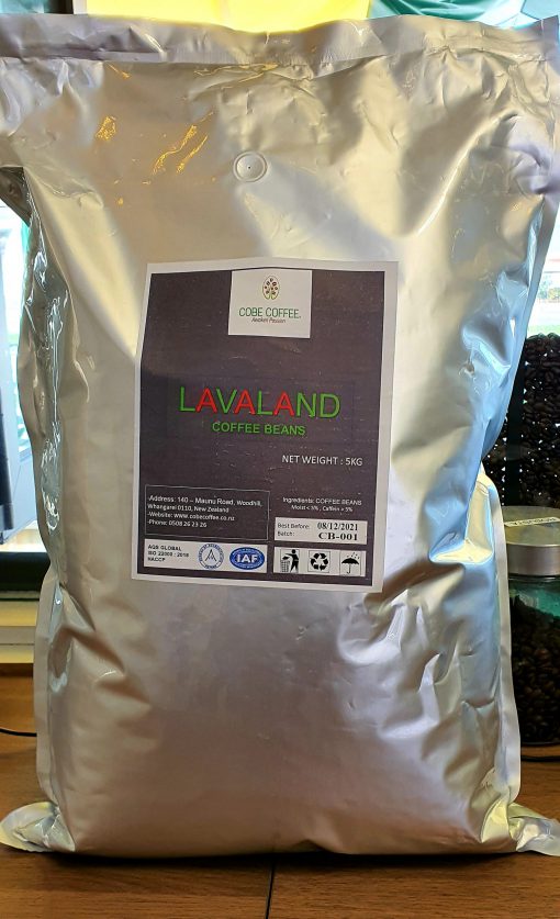 LAVALAND ROAST COFFEE BEANS 5KG